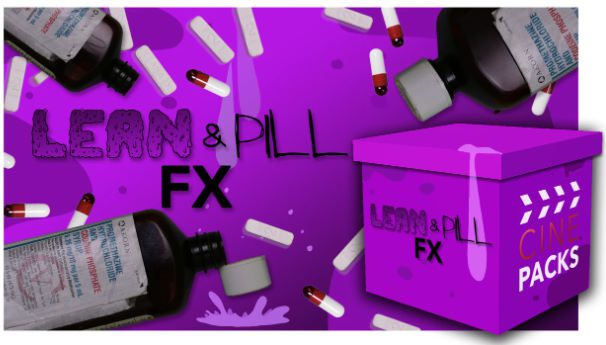 LEAN & PILL FX – CINEPACKS 4k动画转场效果叠加