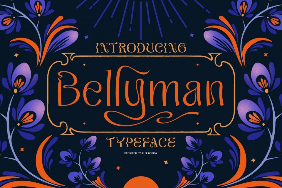 无衬线字体-Bellyman 字体