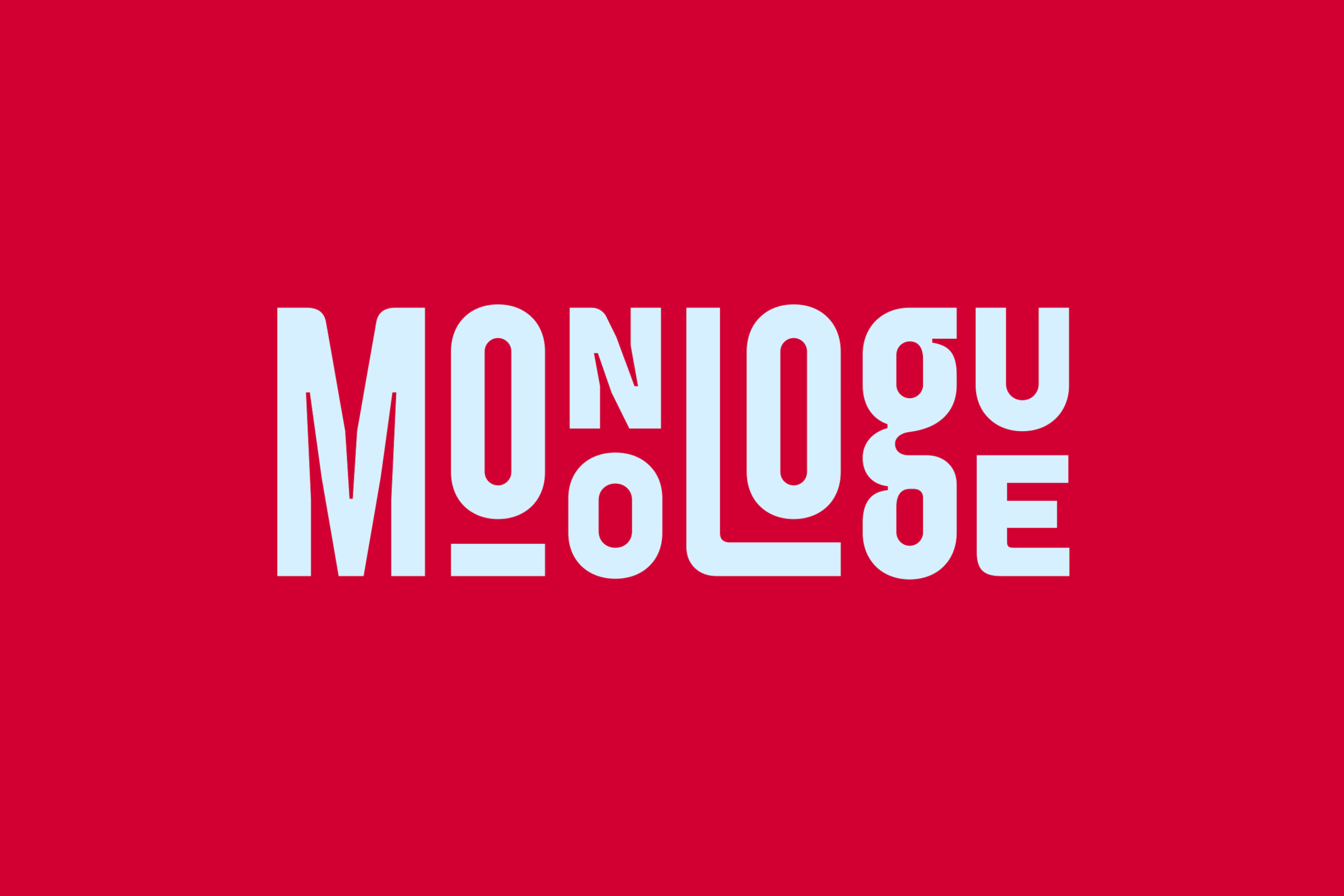 Monologue 字体