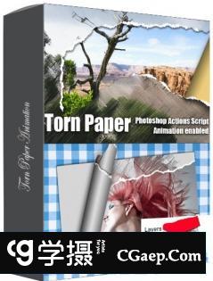 撕纸动画汉化脚本（Torn Paper Animation）