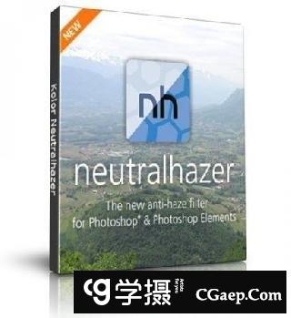 去除薄雾滤镜Kolor+Neutralhazer+1.0.2汉化版(支持2018 32+64位）
