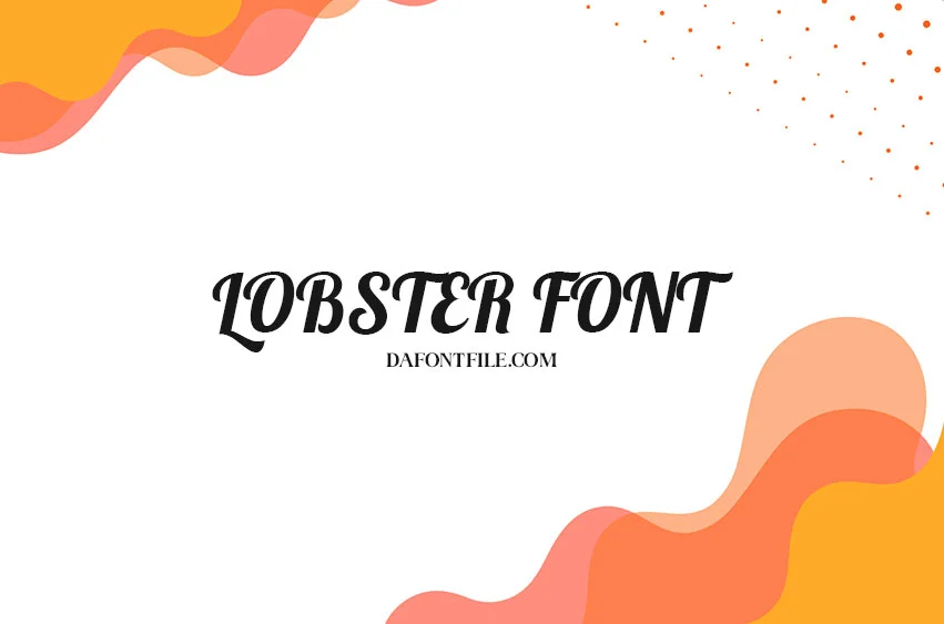 Lobster 字体 粗体字体