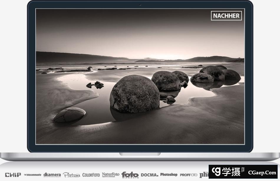 专业黑白摄影后期软件 Franzis BLACK WHITE projects 4(MacOSX)