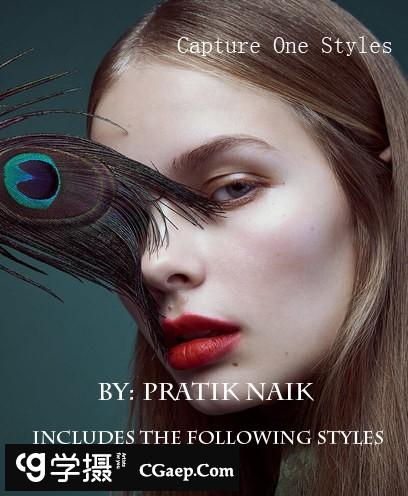 修图师 Pratik Naik 飞思Capture One色彩分级编辑预设样式