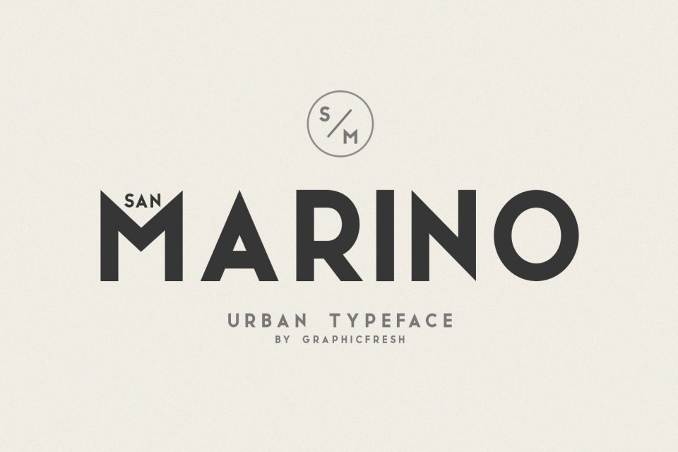 San Marino Family 字体