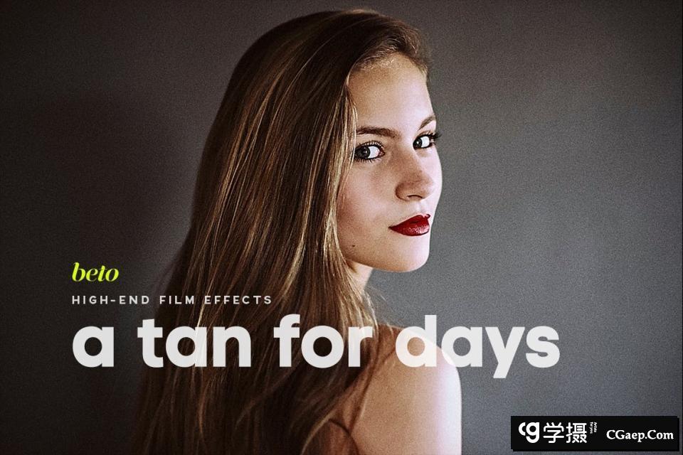 专业Capture One Pro电影颗粒胶片人像Capture One Pro样式预设