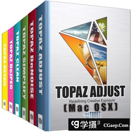 PS滤镜 Topaz Plug-ins Bundle for Adobe Photoshop Mac OSX(12.2016)