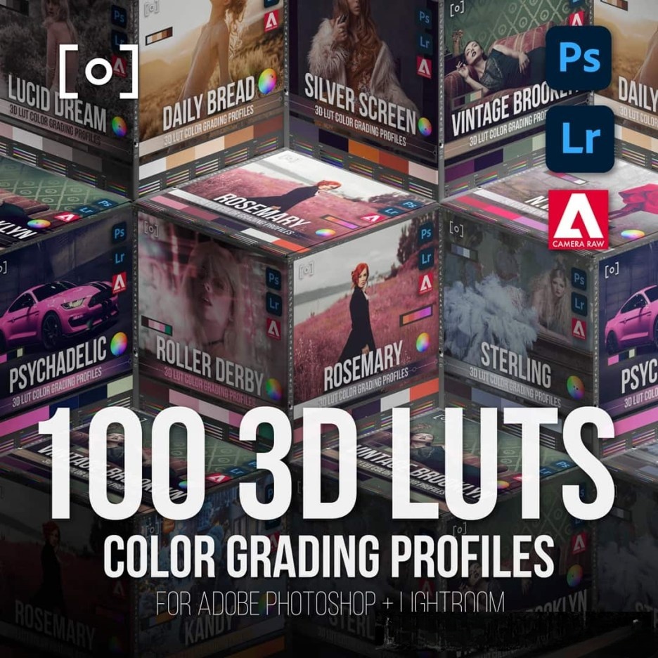 PRO EDU – 100 个 3D LUT 配置文件插图