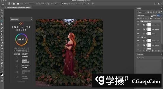 无限色彩配色调色插件 Infinite Color Panel For Photoshop 2021