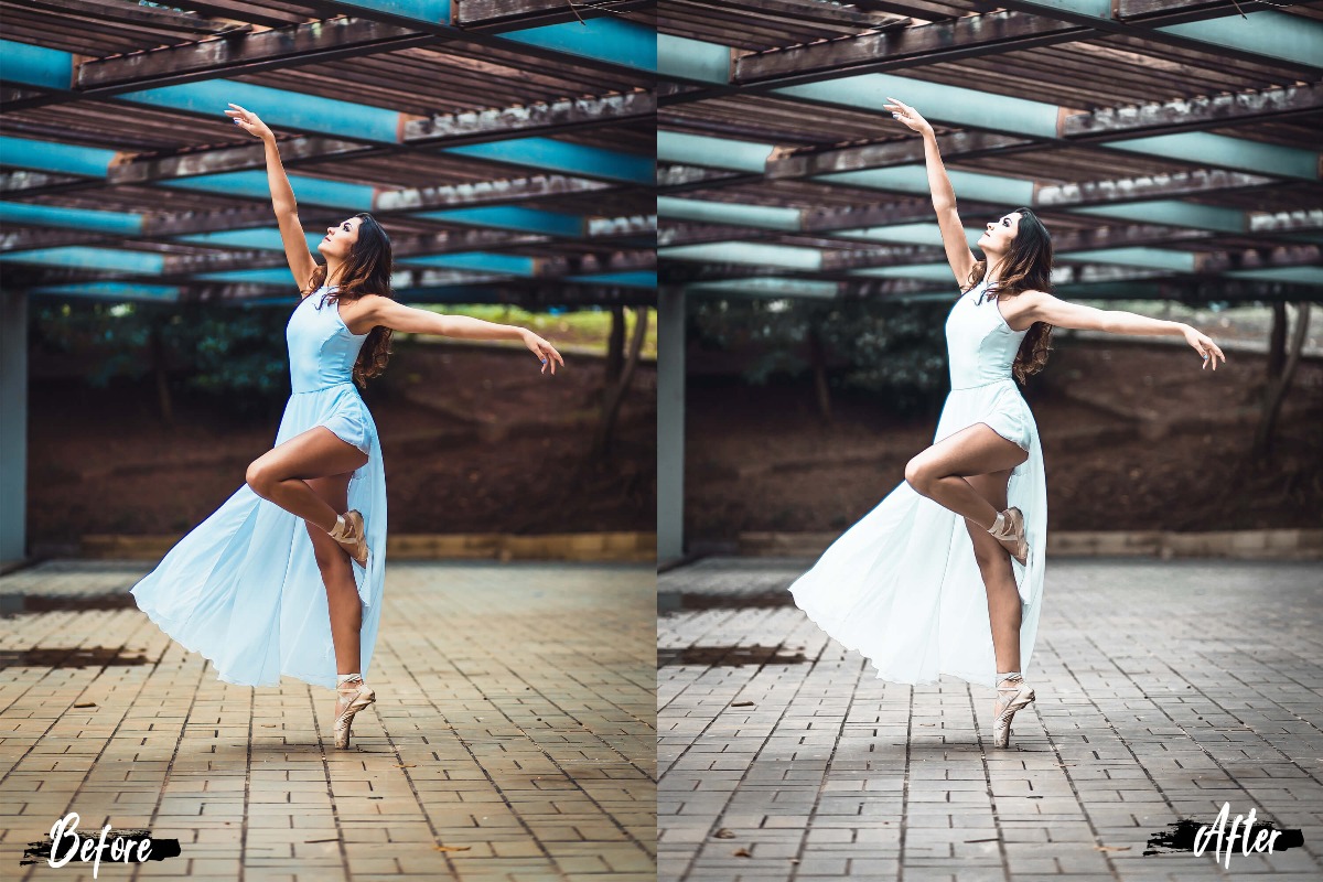 6 个 Photoshop 动作预设卡萨布兰卡 LUT 预设