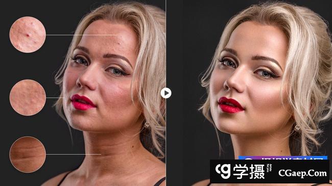 PS人像精修磨皮调色扩展面板-Ultimate Retouch V3.8.10汉化版(支持PS 2020)