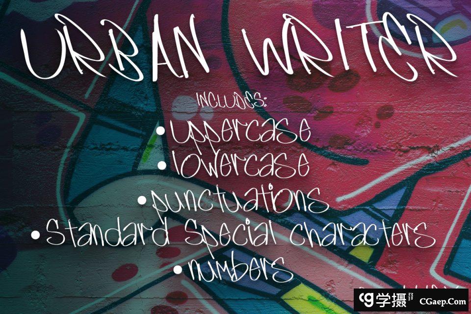 Urban Writer Font 手写字体