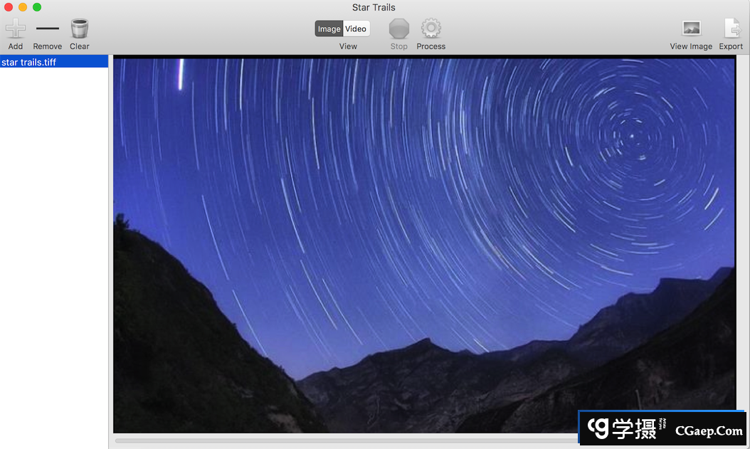 StarTrails for Mac星轨堆栈合成软件 Star Trails 2.1.1 of Mac破解版