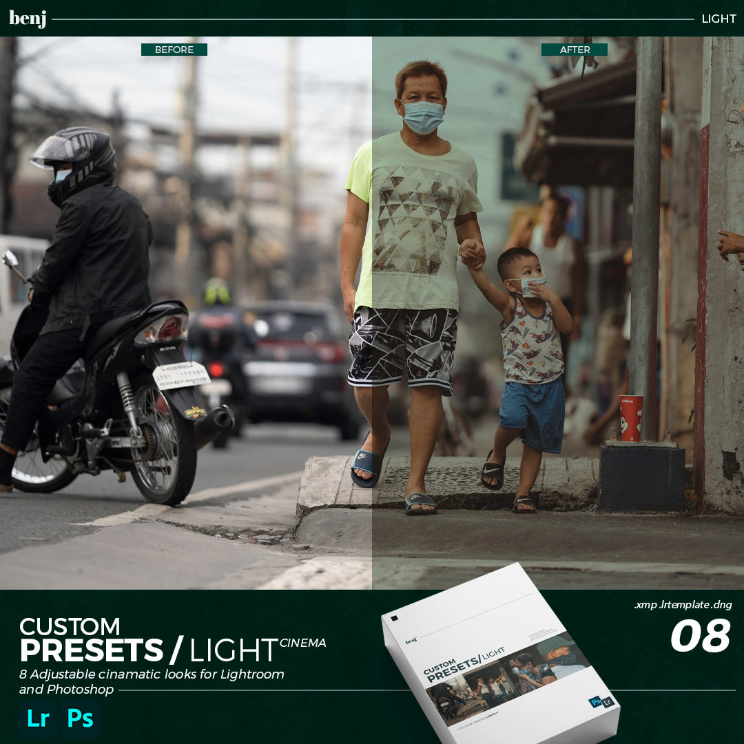 benj™-明亮而有力的城市电影色调《光》LR预设/APP预设 benj™| Light插图7