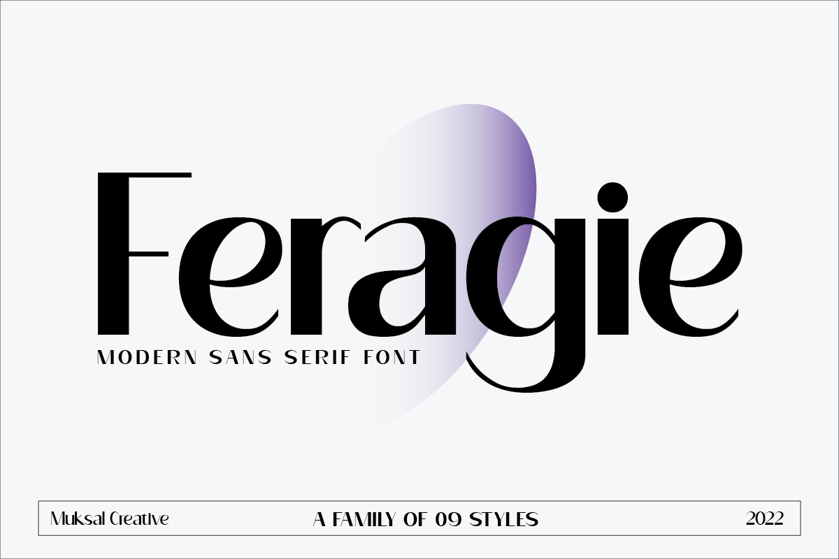 Feragie 字体