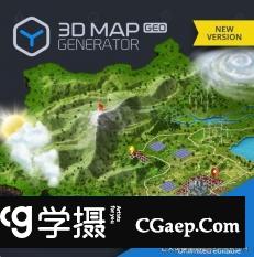 3D地图生成器PS扩展 3D Map Generator - GEO汉化版(附教程)