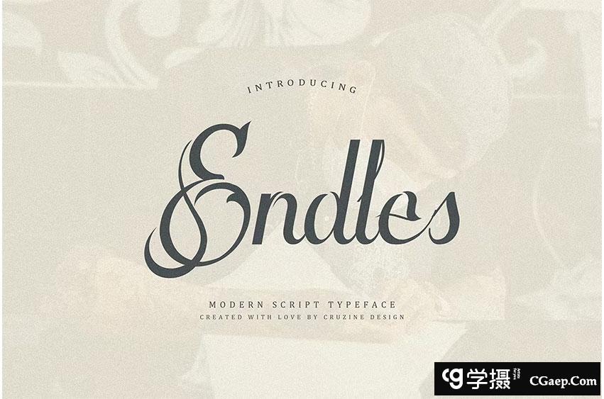 Endles Font字体