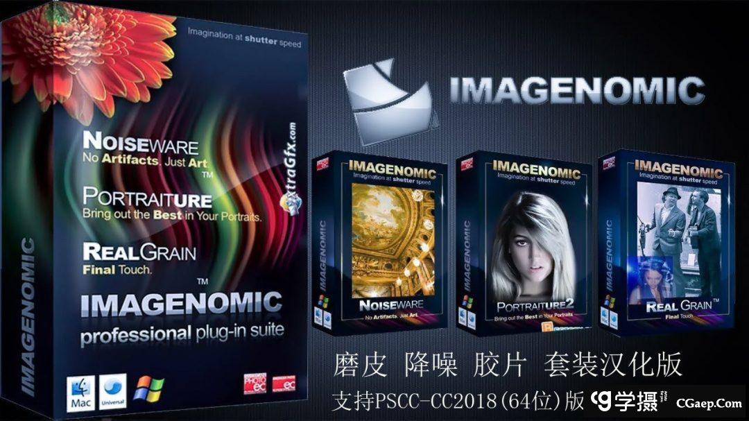 PS磨皮降噪插件套装 Imagenomic Professional Plugin 1706汉化版 WIN64