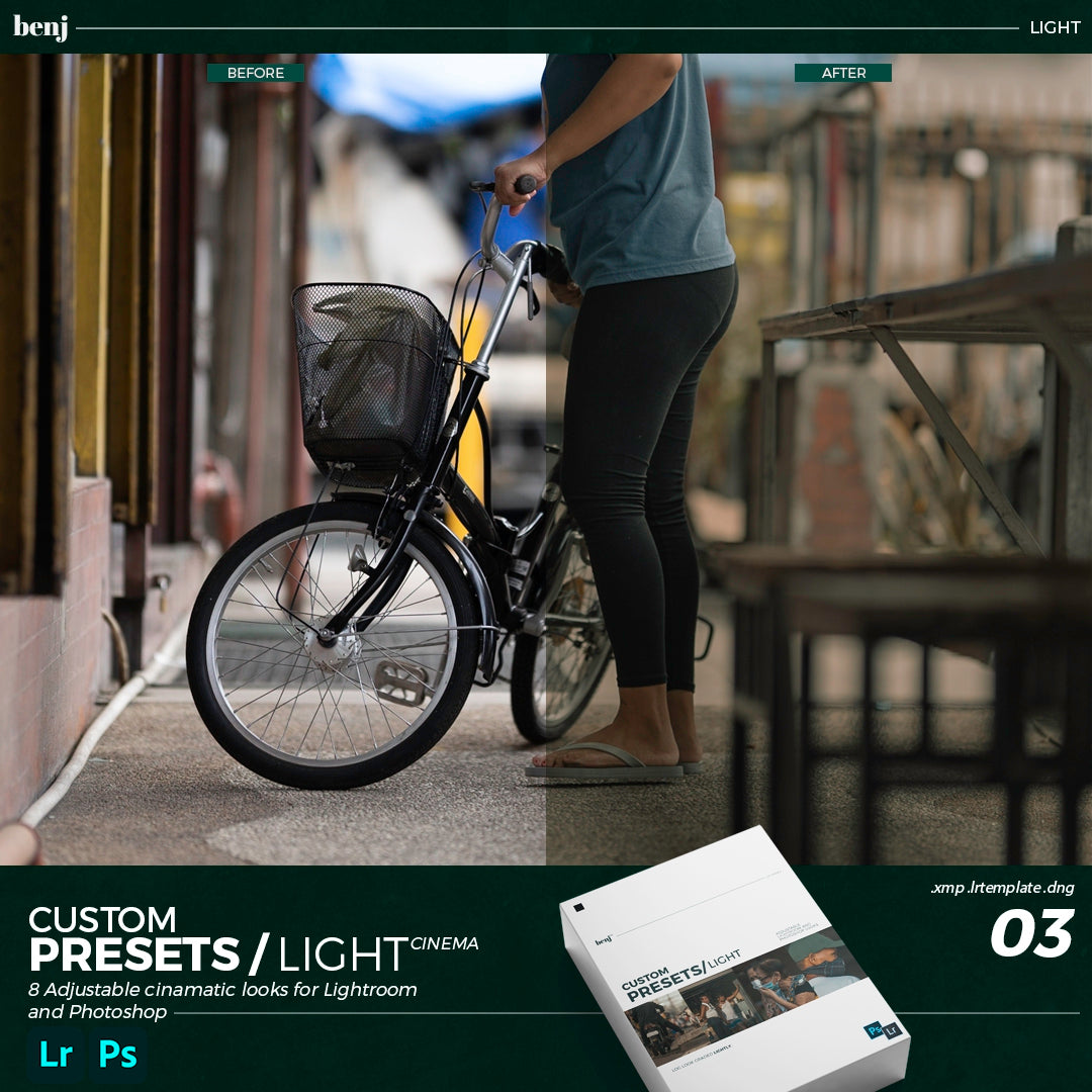 benj™-明亮而有力的城市电影色调《光》LR预设/APP预设 benj™| Light插图2