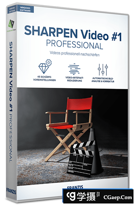 专业视频锐化 Franzis SHARPEN Video professional 1.19.03607汉化版