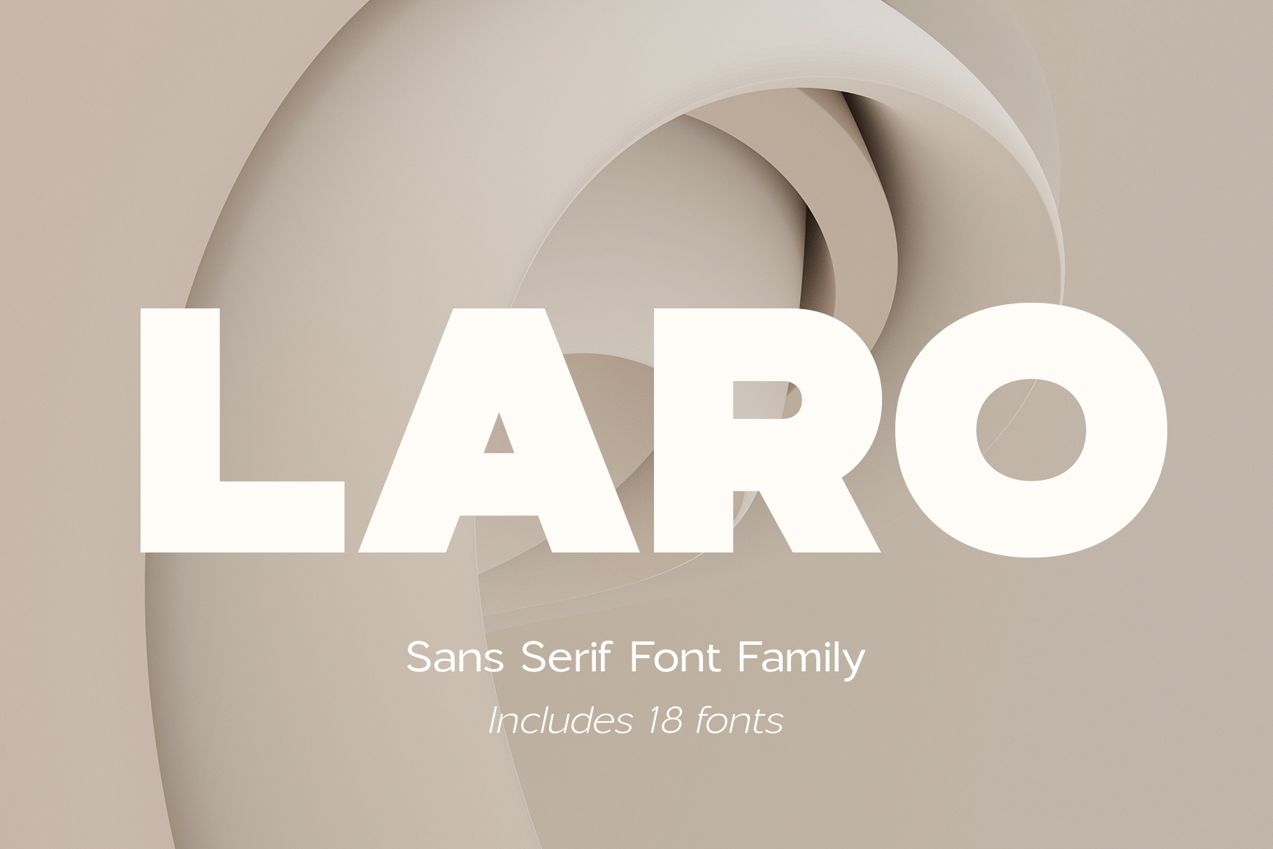 Laro 字体 标志字体 标识 标签字体 品牌 网页字体 时尚海报字体