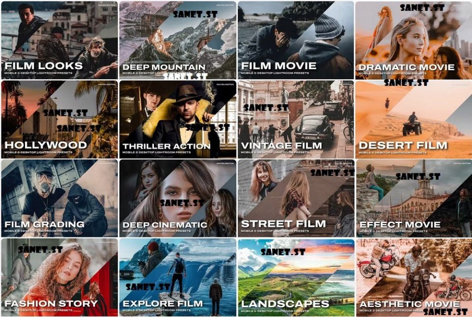 Davidlington Shop Lightroom Bundle v01 – 16 高级显卡