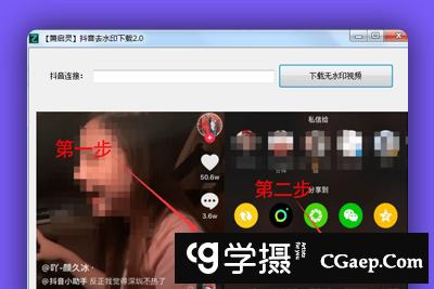 抖音去水印下载工具2.0（直接从原接口导出，视频高清）