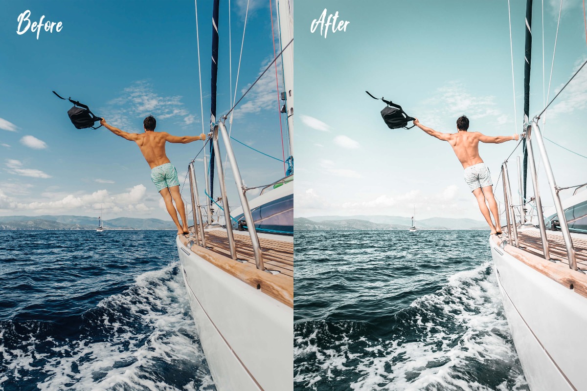 6 个 Photoshop 动作预设卡萨布兰卡 LUT 预设