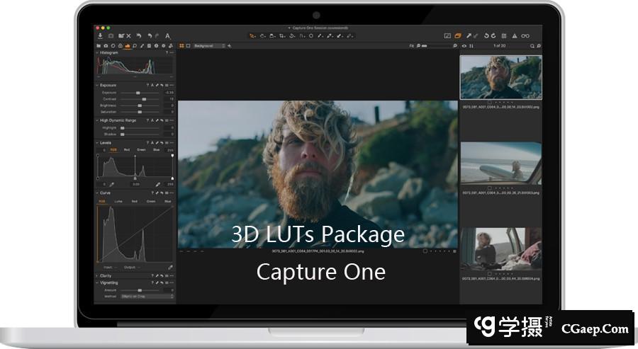飞思调色LUT预设-3D LUTs Package For Capture One v3.3.1 WIN+Mac版本