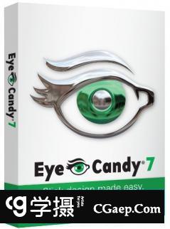 PS眼睛糖果滤镜Alien Skin Eye Candy v7.2.3.37 Win 汉化版 支持CC2020)