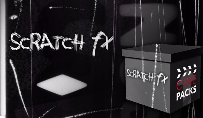 16 毫米胶片划痕效果素材 SCRATCH FX – CINEPACKS