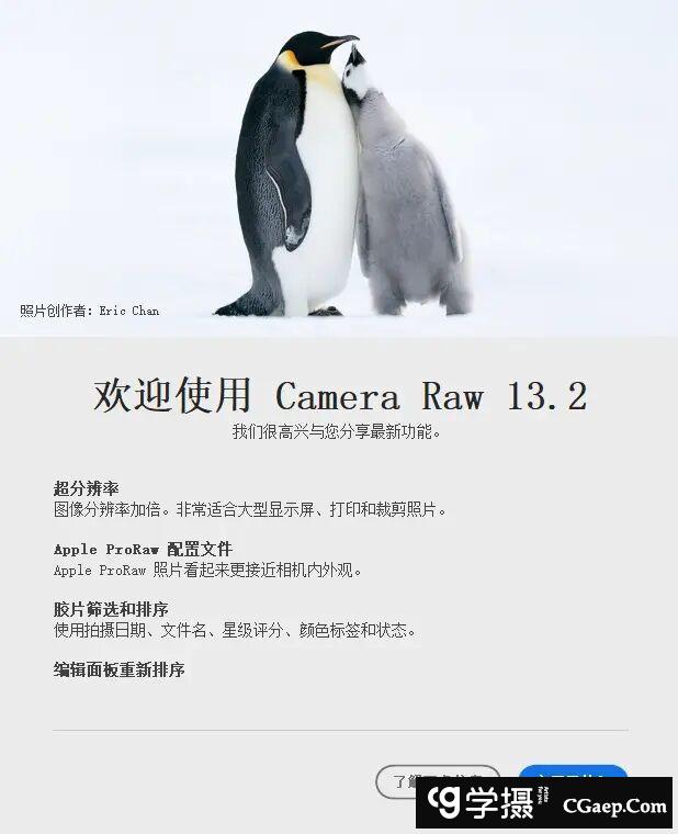 Adobe Camera Raw 13.2.0.738 WIN+MAC 2021完整版安装程序
