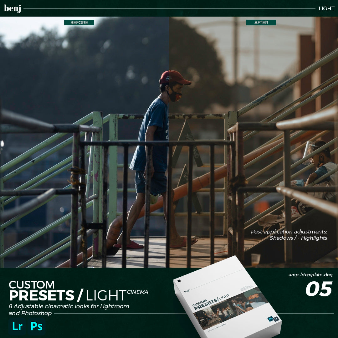 benj™-明亮而有力的城市电影色调《光》LR预设/APP预设 benj™| Light插图4
