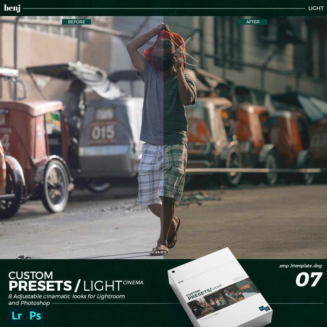benj™-明亮而有力的城市电影色调《光》LR预设/APP预设 benj™| Light插图6