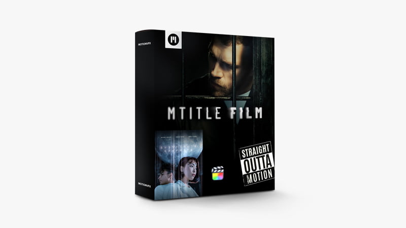 mTitle Film — Movie-inspired Title Openers for Final Cut Pro or DaVinci Resolve — MotionVFX