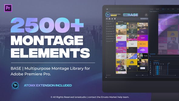 BASE | Transitions and Motion Graphics for Premiere Pro v2.1