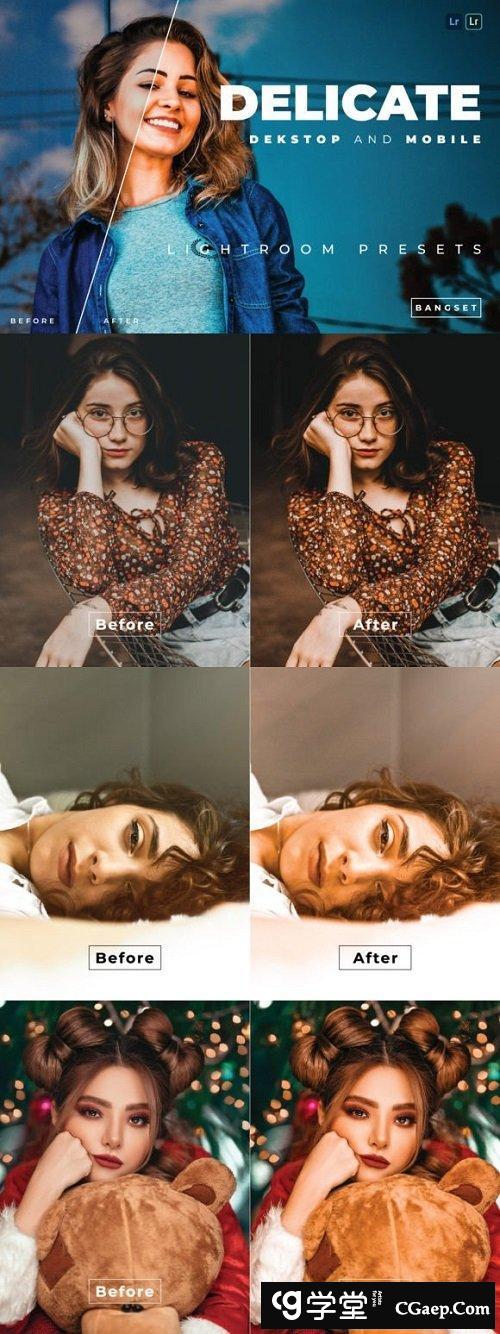 10 个 Lightroom 精致人像预设手机版Lightroom 预设