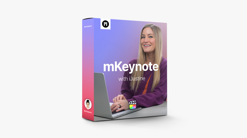 mKeynote with iJustine - 100 多个清晰Apple 风格预设 MotionVFX插图1