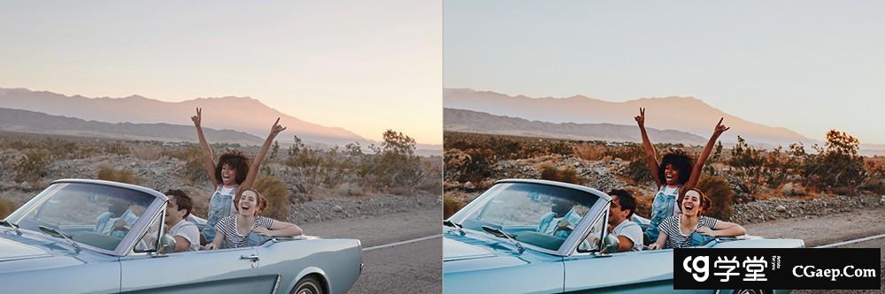 自驾公路旅拍后期调色Lightroom预设 OnPresets - ROAD TRIP