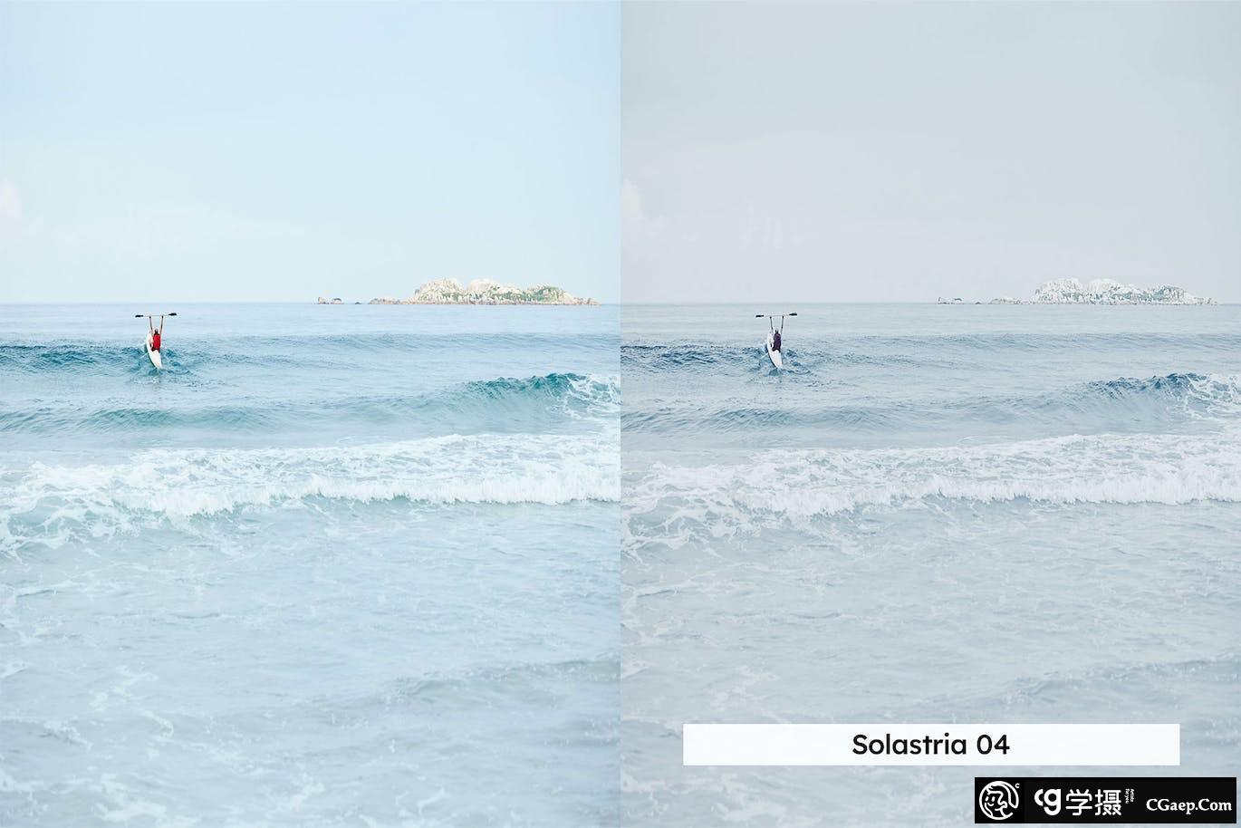 极简主义风光AI人工智能Lightroom预设及电影视频调色LUT预设