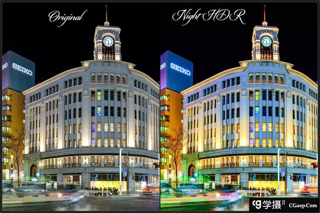 城市景观夜景弱光摄影3D LUTs预设-支持AE/PR/PS/达芬奇/FCPX