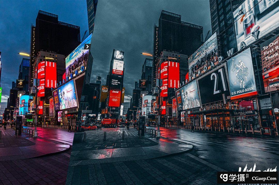 强大的城市街拍黑金胶片Lightroom预设 Urban Lightroom Presets - Powerful Presets