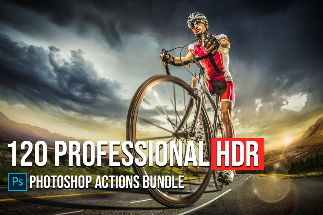 120 大师 HDR Photoshop 动作合集Master HDR Photoshop Actions Collection