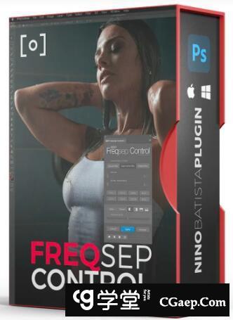 NBP Freqsep Control V2.2汉化版|频率分离磨皮插件|完美肌肤完整解决方案