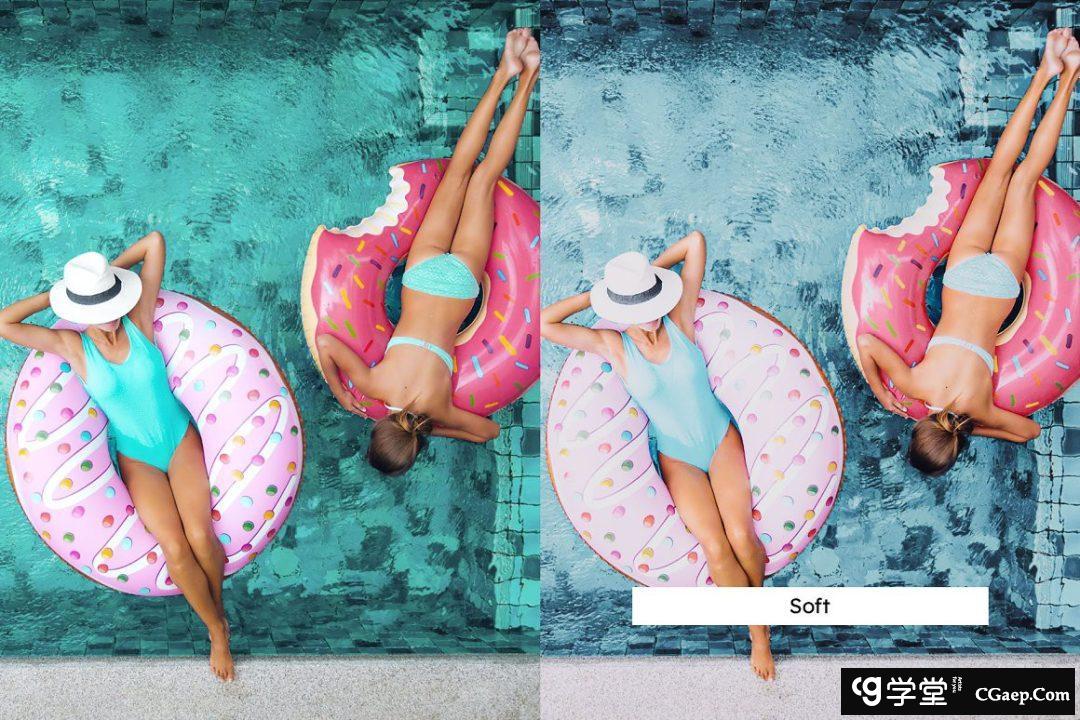 69bb0a3f3b5cec3eeb217b1911bb1ef7 卡芭娜海景风光旅拍人像后期调色Lightroom预设及视频Vlog后期调色LUT预设