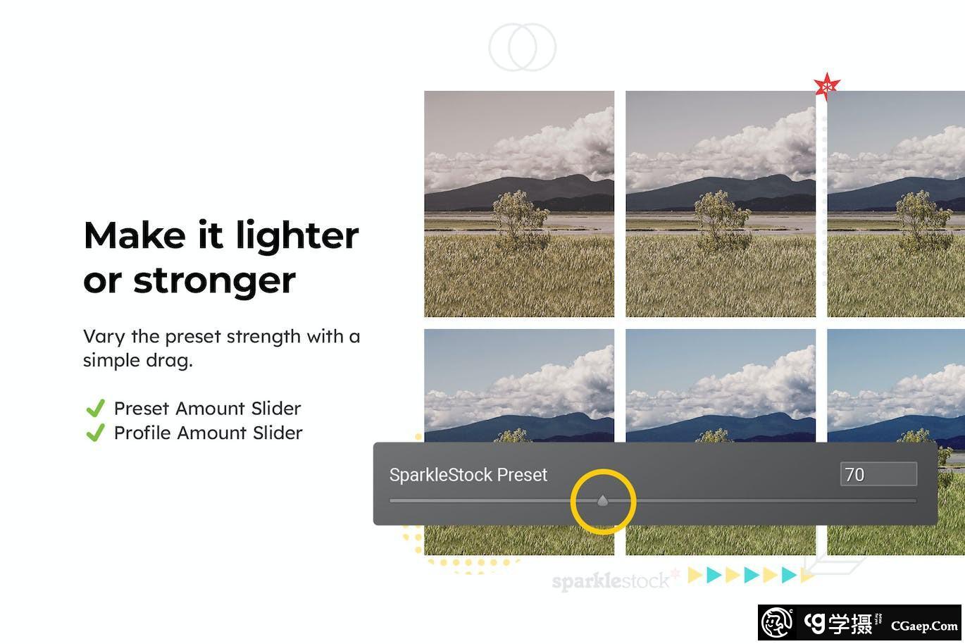 极简主义风光AI人工智能Lightroom预设及电影视频调色LUT预设