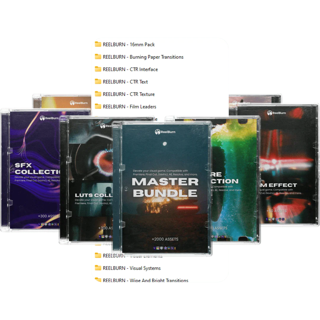 REELBURN – MASTER BUNDLE (VOL1 & VOL2)插图1