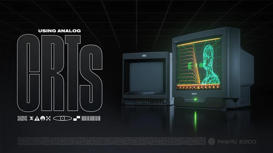 Ezra Cohen 大师课程：复古模拟旧电视CRT像素显示效果制作编辑流程视频教学  CRT Master Class CRT Master Class