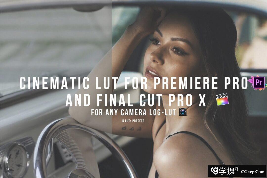 松下GH5索尼A7III佳能尼康电影视频调色LUT预设-5 CINEMATIC LUT