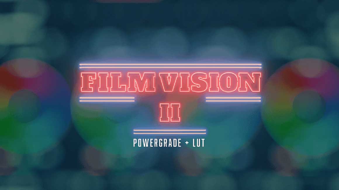 SERR FilmVision V2 Powergrade+LUT:复古柯达Vision3 500T/250D胶片模拟商业级颜色分级设包